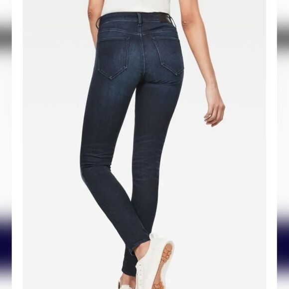 G-Star Shape High Super Skinny Jeans Size 30 NWT - Picture 2 of 8